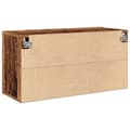 Miniatyrbillede 9 af 11: vidaXL væghængt tv-bord 80x30x41 cm gammelt træ-look