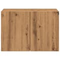Miniatyrbilde 6 av 11: vidaXL Vegghengt TV-benk artisan eik 60x30x41 cm