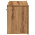 Miniatyrbilde 8 av 11: vidaXL Vegghengt TV-benk artisan eik 60x30x41 cm