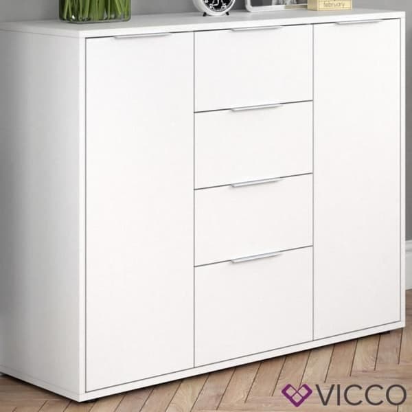 VICCO LEON TV-skåp i vitt