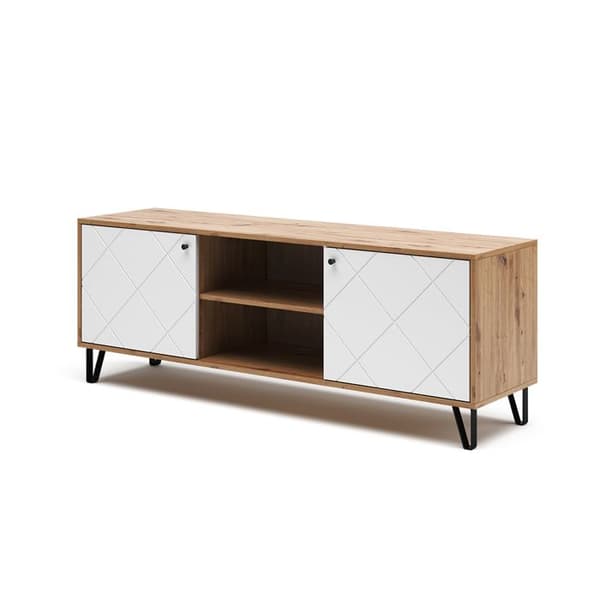 Vicco Nizza TV-skåp, Artisan Oak, 150 x 55,2 cm