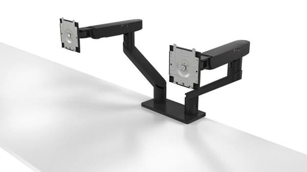 Skärmstöd - Dell Dual Monitor Arm MDA20 skärmfäste Svart