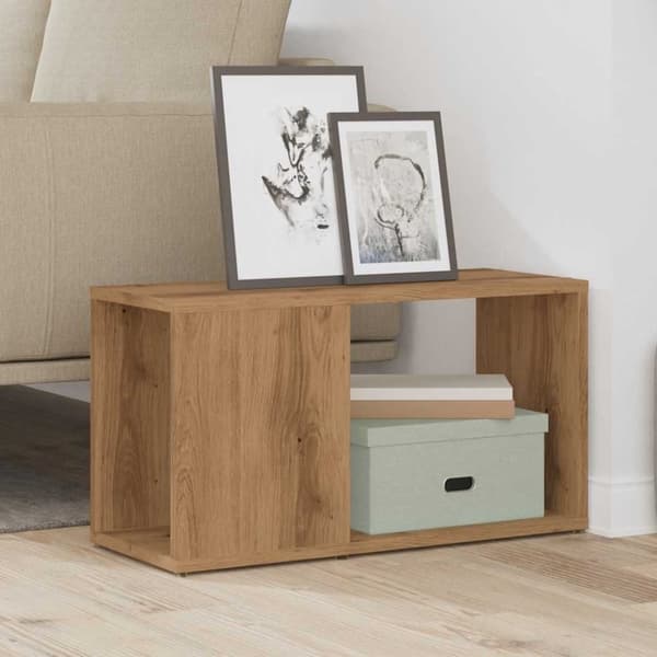 vidaXL Tv-bänk artisan ek 60x24x32cm konstruerat trä