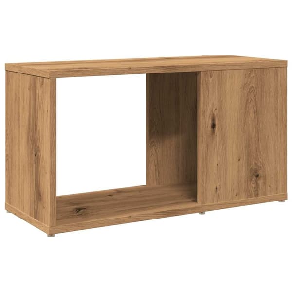 vidaXL Tv-bänk artisan ek 60x24x32cm konstruerat trä