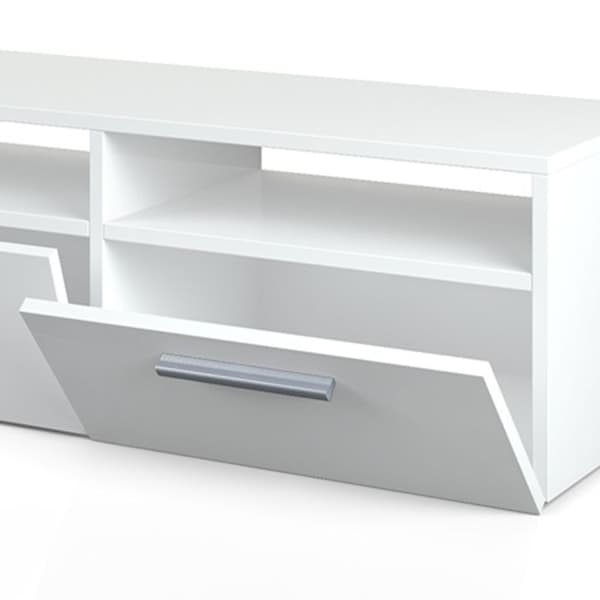 Vicco Diego TV-skåp, Vit Högblank, 95 x 38 cm