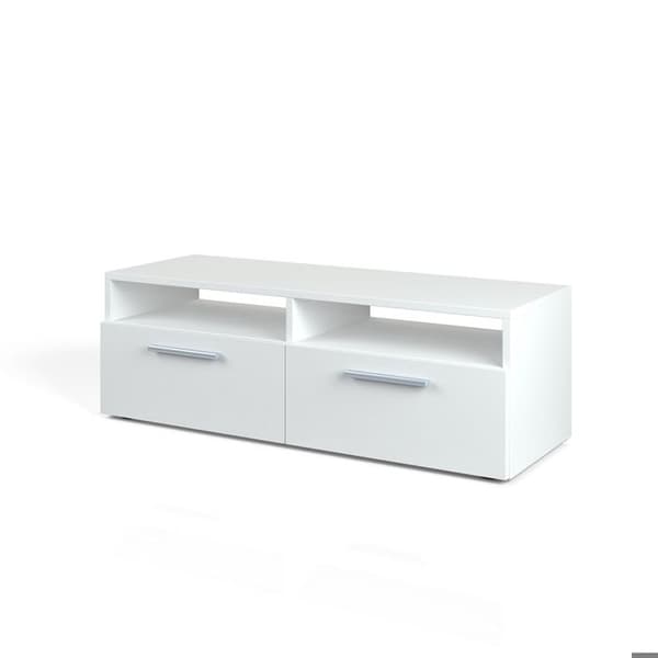 Vicco Diego TV-skåp, Vit Högblank, 95 x 38 cm