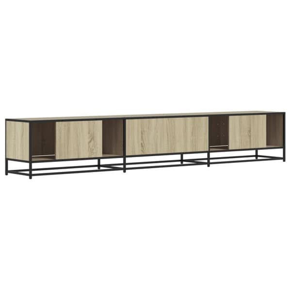 vidaXL TV-skåp sonoma-ek 240x35x41 cm konstruerat trä
