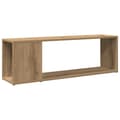 Miniatyrbilde 3 av 10: vidaXL TV-benk artisan eik 100x24x32 cm konstruert tre