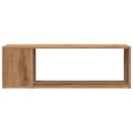 Miniatyrbilde 5 av 10: vidaXL TV-benk artisan eik 100x24x32 cm konstruert tre