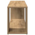 Miniatyrbilde 6 av 10: vidaXL TV-benk artisan eik 100x24x32 cm konstruert tre