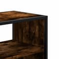 Pikkukuva 9 / 11: vidaXL TV-taso savutammi 100x31x39,5 cm tekninen puu ja metalli