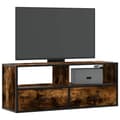 Pikkukuva 2 / 11: vidaXL TV-taso savutammi 100x31x39,5 cm tekninen puu ja metalli