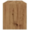 Miniatyrbilde 9 av 11: vidaXL TV-benk med LED-lys artisan eik 140x36,5x40 cm konstruert tre