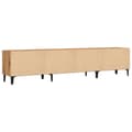 Miniatyrbilde 8 av 11: vidaXL TV-benk artisan eik 180x31,5x40 cm konstruert tre