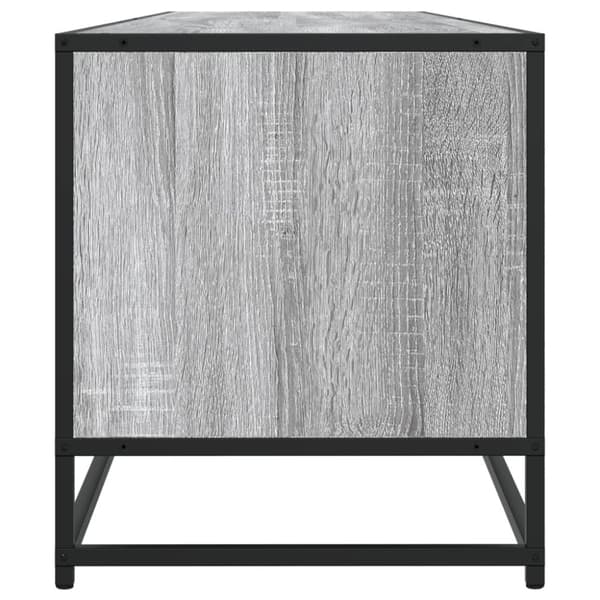 vidaXL TV-benk grå sonoma 180x40x46 cm konstruert tre
