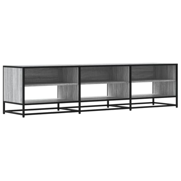 vidaXL TV-taso harmaa Sonoma 180x40x46 cm tekninen puu