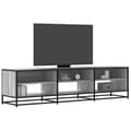 Pikkukuva 2 / 10: vidaXL TV-taso harmaa Sonoma 180x40x46 cm tekninen puu