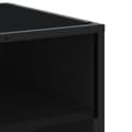 Miniatyrbilde 8 av 10: vidaXL TV-benk svart 180x40x46 cm konstruert tre