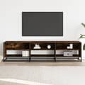 Miniatyrbilde 4 av 10: vidaXL TV-benk røkt eik 180x40x46 cm konstruert tre