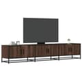 Miniatyrbillede 2 af 11: vidaXL tv-bord 210x35x41 cm konstrueret træ brun egetræsfarve