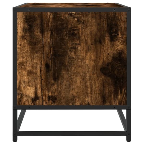 vidaXL TV-taso savutammi 120,5x40x46 cm tekninen puu ja metalli