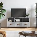 Miniatyrbild 1 av 2: Tv-bänk betonggrå 102x36x50 cm konstruerat trä