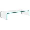 Miniatyrbild 2 av 2: TV-bord klarglas 60x25x11 cm