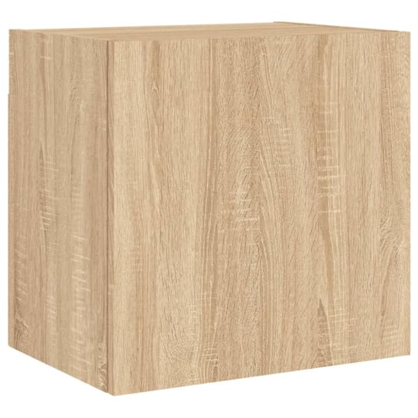 Väggmonterad tv-skåp sonoma-ek 40,5x30x40 cm konstruerat trä