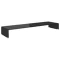 Miniatyrbild 2 av 2: TV-bord glas svart 110x30x13 cm