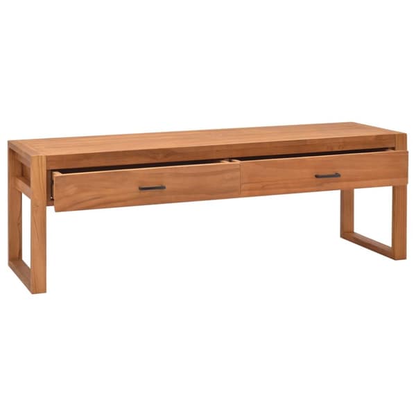Tv-bänk 140x40x45 cm teak