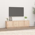 Miniatyrbild 1 av 2: Tv-bänk 140x40x40 cm massiv furu