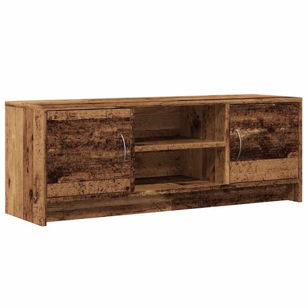 vidaXL TV-benk gammelt tre 102x30x37,5 cm konstruert tre