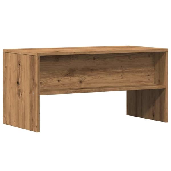 vidaXL Tv-bänk artisan ek 80x40x40 cm konstruerat trä