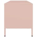 Pikkukuva 7 / 11: vidaXL TV-taso pinkki 135x39x43,5 cm kylmävalssattu teräs