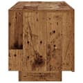 Miniatyrbilde 5 av 10: vidaXL TV-benk gammelt tre 100x35x40 cm konstruert tre