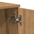 Miniatyrbilde 9 av 11: vidaXL TV-benk artisan eik 140x35x40 cm konstruert tre