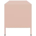 Pikkukuva 7 / 11: vidaXL TV-taso pinkki 68x39x43,5 cm kylmävalssattu teräs