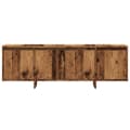 Miniatyrbilde 5 av 11: vidaXL TV-benk gammelt tre 120x30x40,5 cm konstruert tre