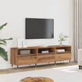 Miniatyrbilde 3 av 10: vidaXL TV-benk artisan eik 150x30x44,5 cm konstruert tre