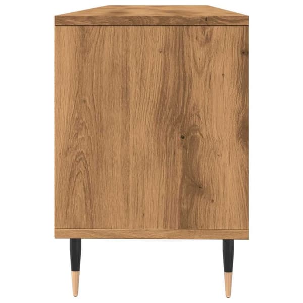 vidaXL TV-benk artisan eik 150x30x44,5 cm konstruert tre