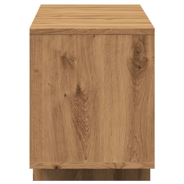 vidaXL TV-benk artisan eik 120x30x40,5 cm konstruert tre