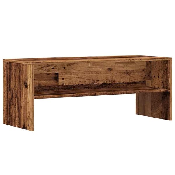 vidaXL TV-benk gammelt tre 100x40x40 cm konstruert tre