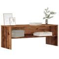 Miniatyrbilde 4 av 10: vidaXL TV-benk gammelt tre 100x40x40 cm konstruert tre