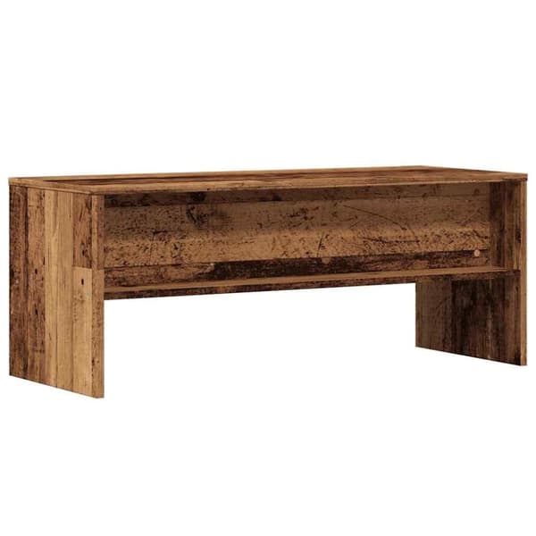 vidaXL TV-benk gammelt tre 100x40x40 cm konstruert tre