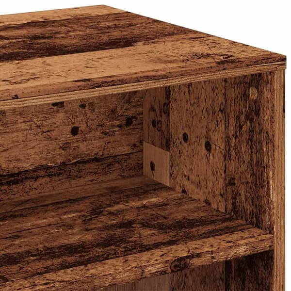 vidaXL TV-benk gammelt tre 100x40x40 cm konstruert tre