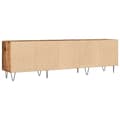 Miniatyrbilde 8 av 11: vidaXL TV-benk gammelt tre 150x30x44,5 cm konstruert tre