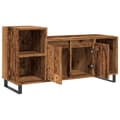 Miniatyrbilde 6 av 11: vidaXL TV-benk gammelt tre 100x35x55 cm konstruert tre
