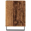 Miniatyrbilde 7 av 11: vidaXL TV-benk gammelt tre 100x35x55 cm konstruert tre