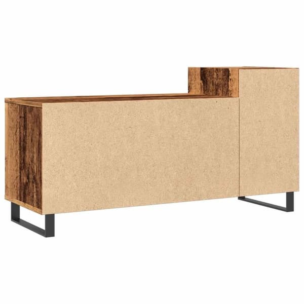 vidaXL TV-benk gammelt tre 100x35x55 cm konstruert tre