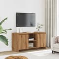 Miniatyrbilde 4 av 11: vidaXL TV-benk artisan eik 102x37,5x52,5 cm konstruert tre